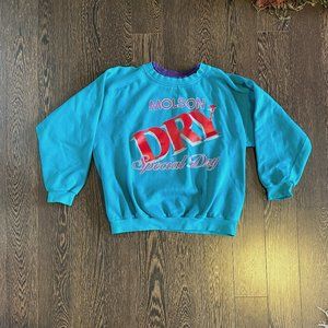 Vintage Molson Dry Crew Neck Sweater